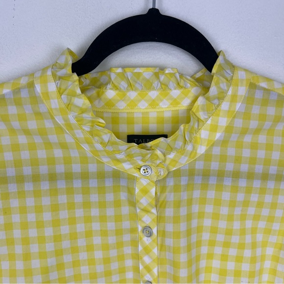 Talbots Popover Top Size L - Picture 2 of 6